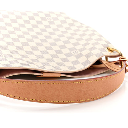 Louis Vuitton Damier Azur Graceful PM Rose Ballerine 16 of 16
