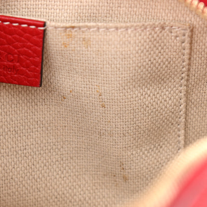 Gucci Pebbled Calfskin Small Soho Disco Bag Tabasco Red 11 of 14