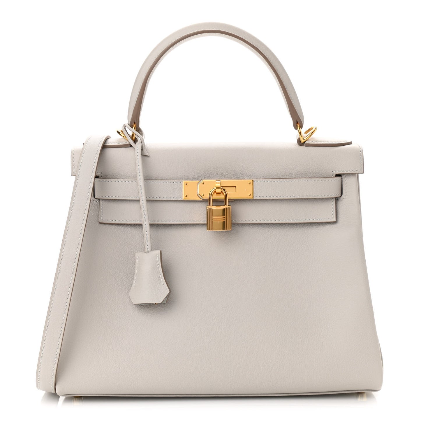 Evercolor Kelly Retourne 28 Gris Perle