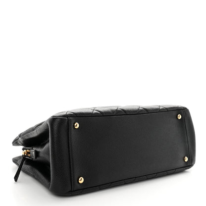 Chanel Caviar Quilted Timeless CC Soft Tote Black 4 of 11