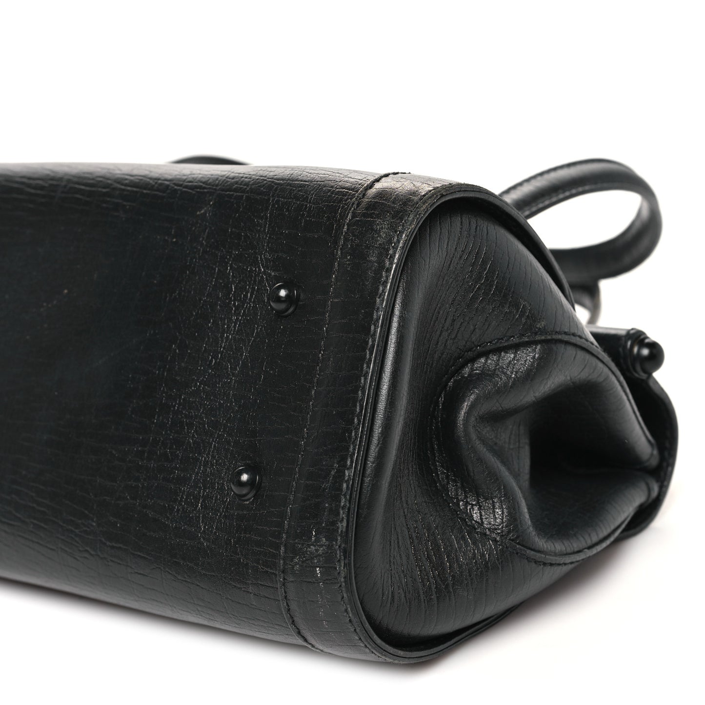 Calfskin Bamboo Bullet Black