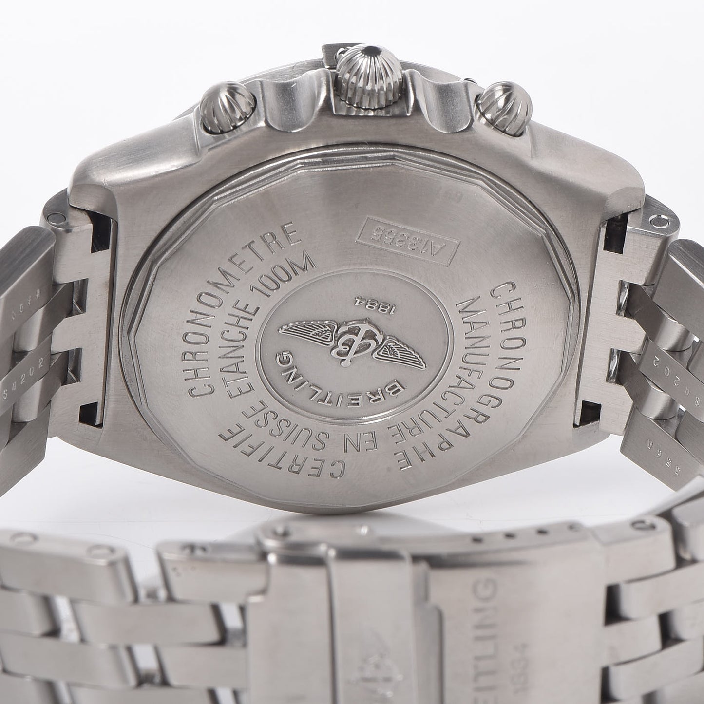 Stainless Steel 43mm Windrider Crosswind Racing Automatic Watch A13355