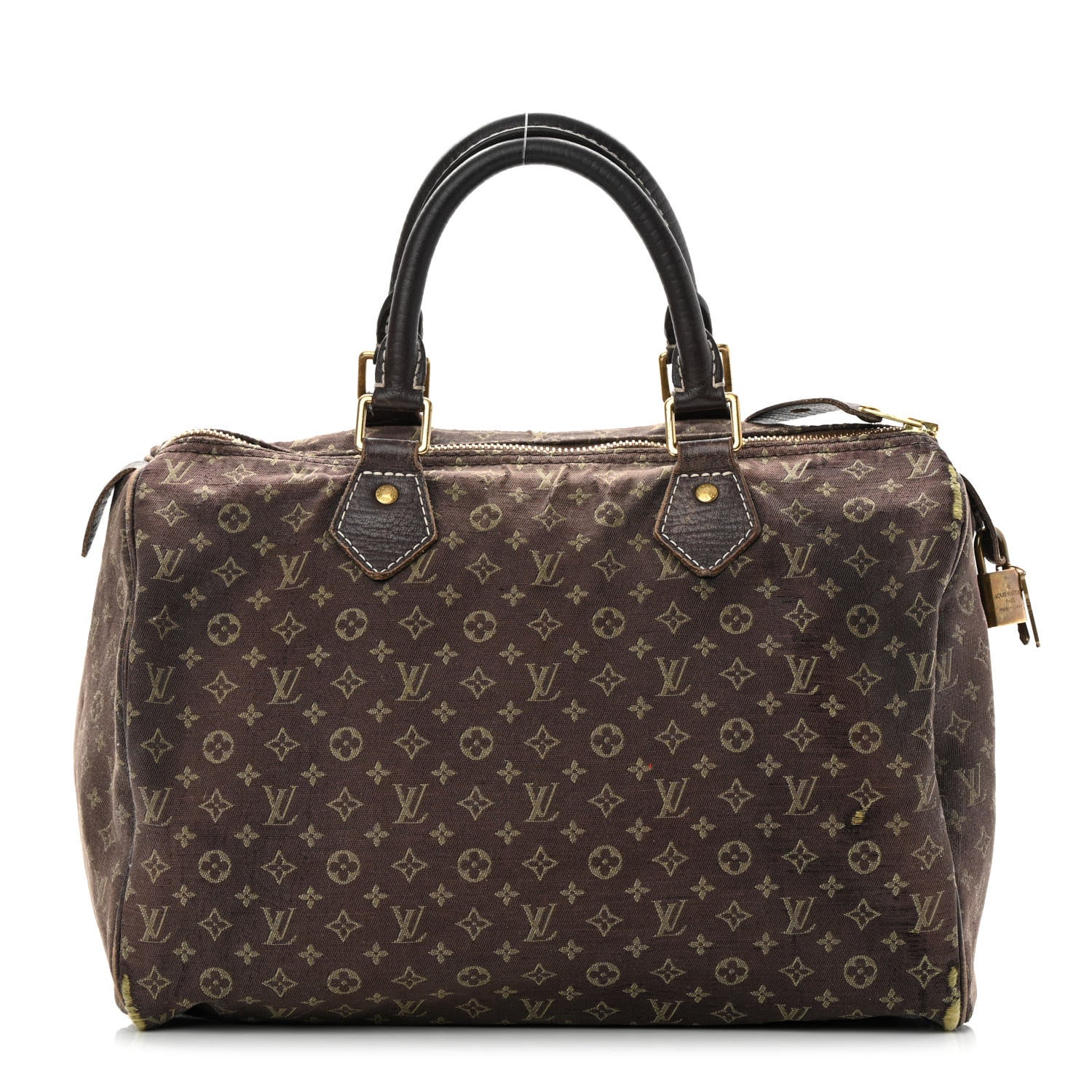 Louis Vuitton Mini Lin Speedy 30 Ebene 1 of 20