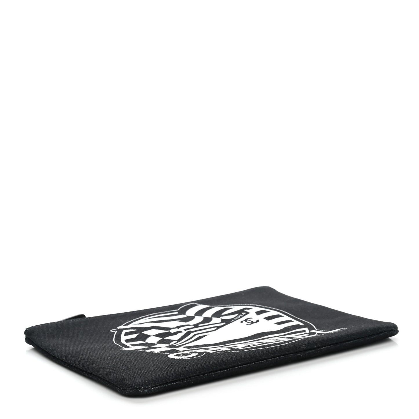 Canvas La Pausa Cosmetic Case Black