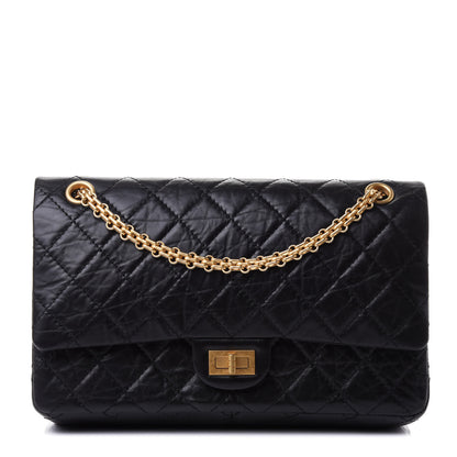 Chanel Aged Calfskin Quilted 2.55 Reissue 226 Flap Black 1 of 4