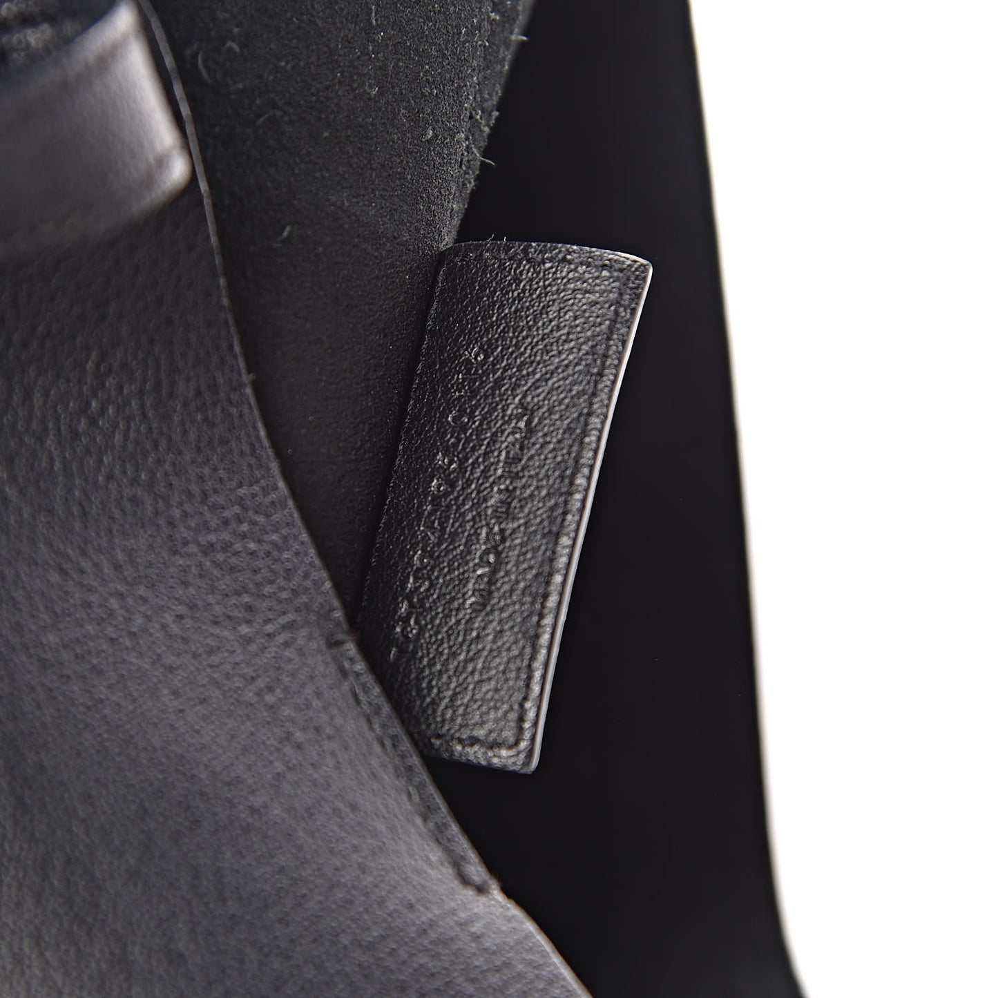 Calfskin Large Shopping Tote Black