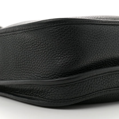 Hermes Taurillon Clemence Evelyne III PM Black 9 of 10