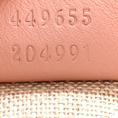 Gucci Soft Microguccissima Medium Zippered Satchel Soft Pink 7 of 13