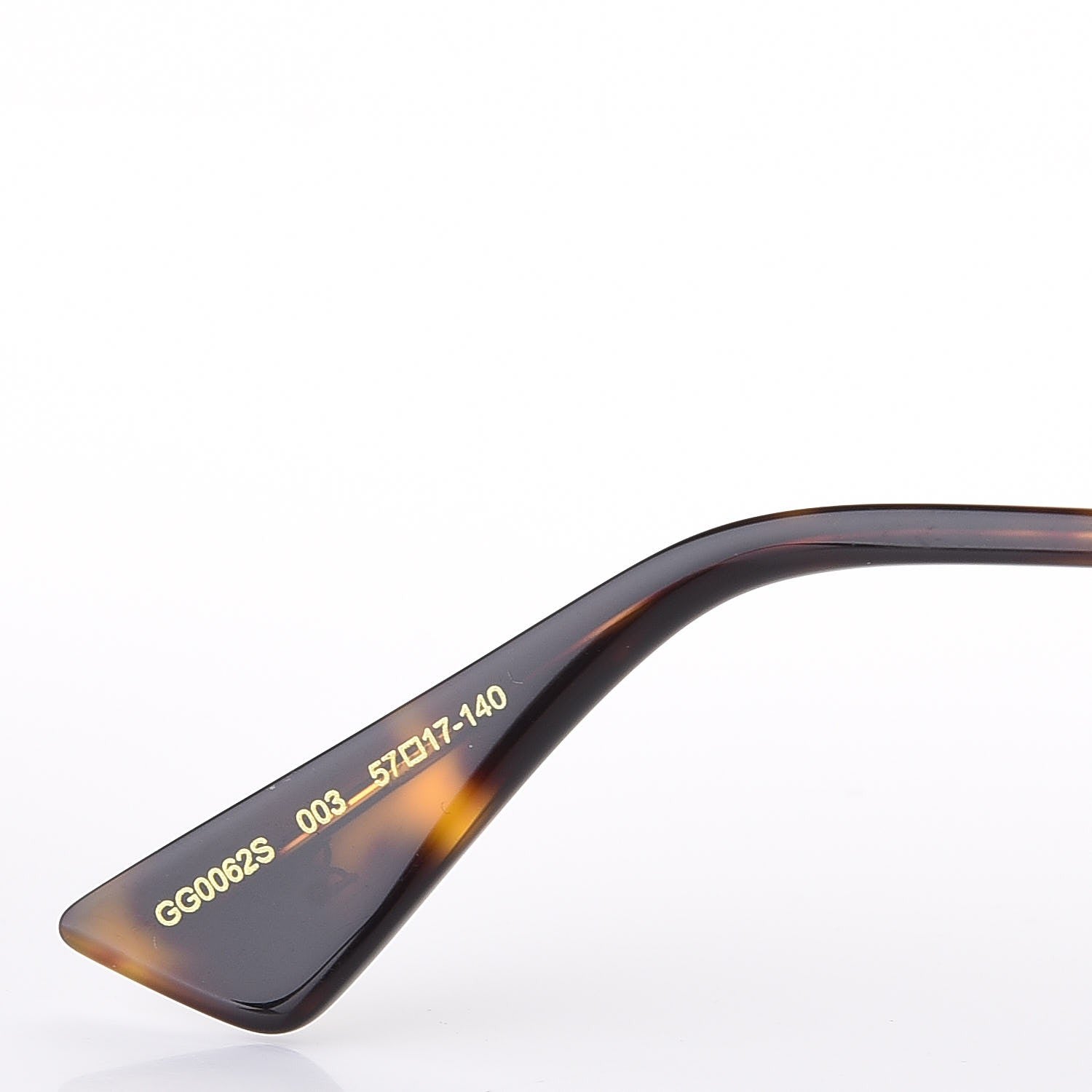 Gucci Web Aviator Sunglasses GG0062S Green Red 6 of 8