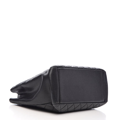 Chanel Caviar Quilted Grand Shopping Tote GST Black 4 of 15