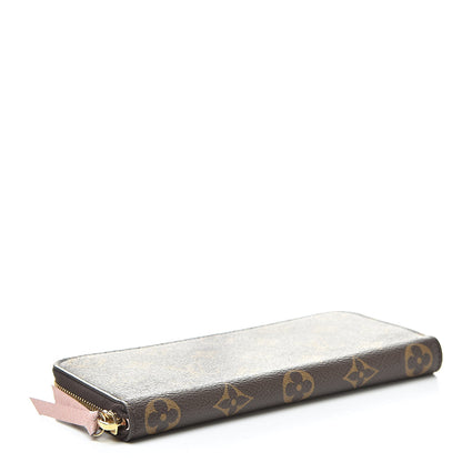 Louis Vuitton Monogram Clemence Wallet Rose Ballerine 4 of 9