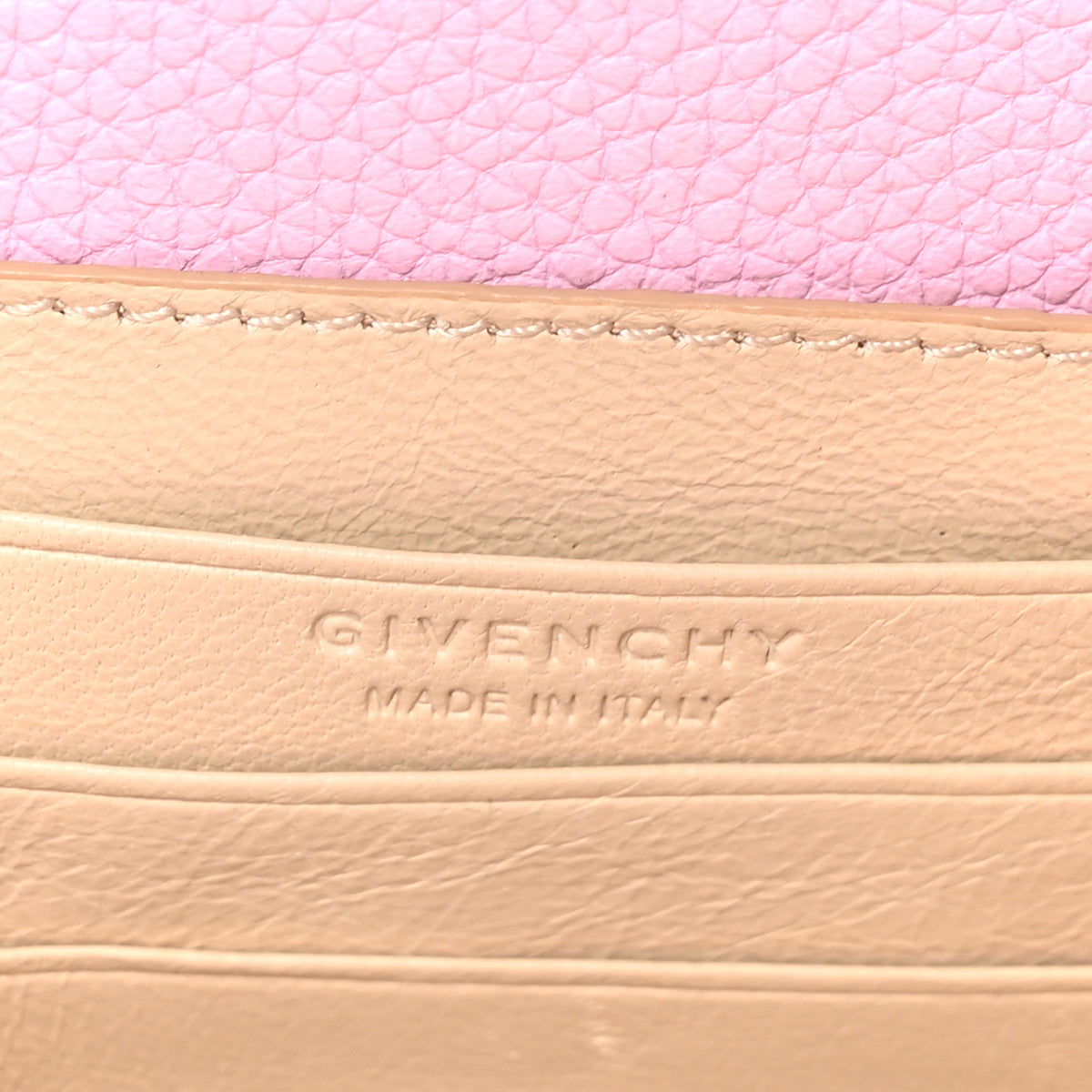 Grained Calfskin Nano Horizon Satchel Bright Pink