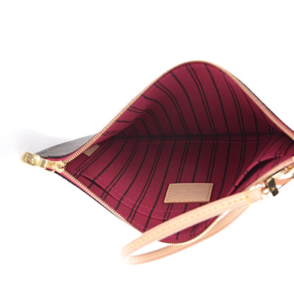 Louis Vuitton Monogram Neverfull MM GM Pochette Pivoine 5 of 9