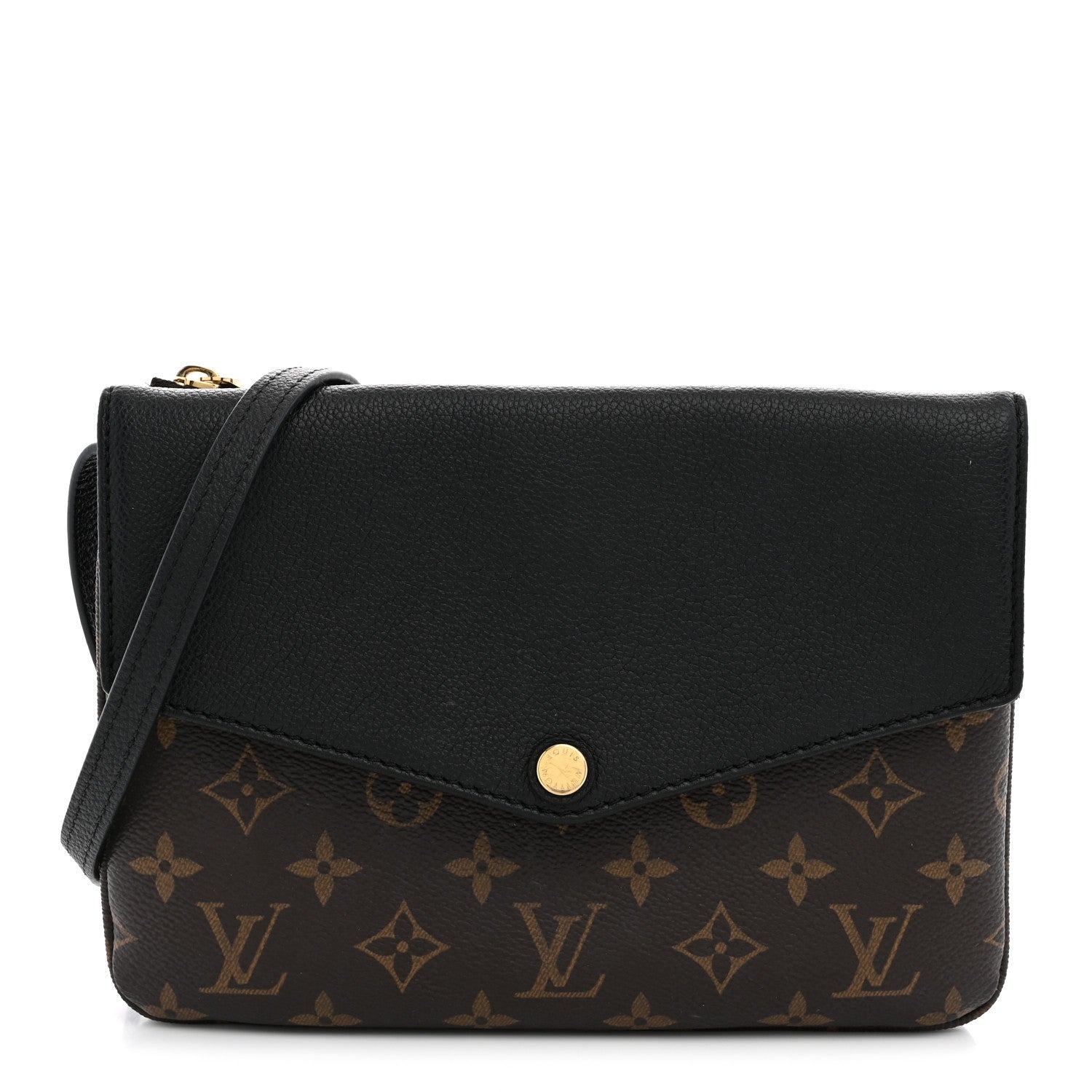Louis Vuitton Monogram Twice Pochette Black 1 of 13