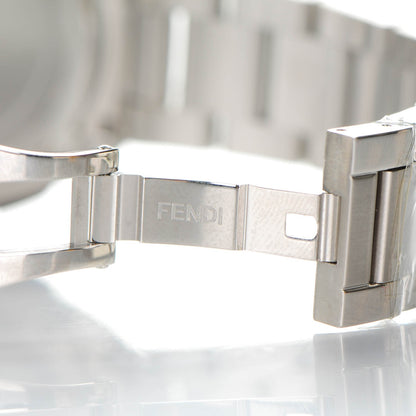 Fendi Stainless Steel 40mm Momento Monster Chronograph Quartz Watch 9 of 10