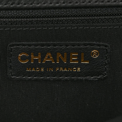 Chanel Calfskin Quilted New Medium Boy Flap Black 6 of 9