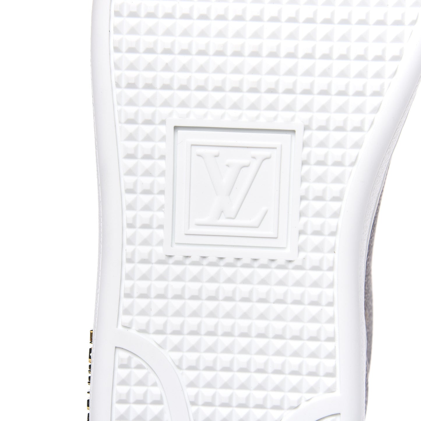 Calfskin Monogram LV Black Heart Sneakers 37 Cacao