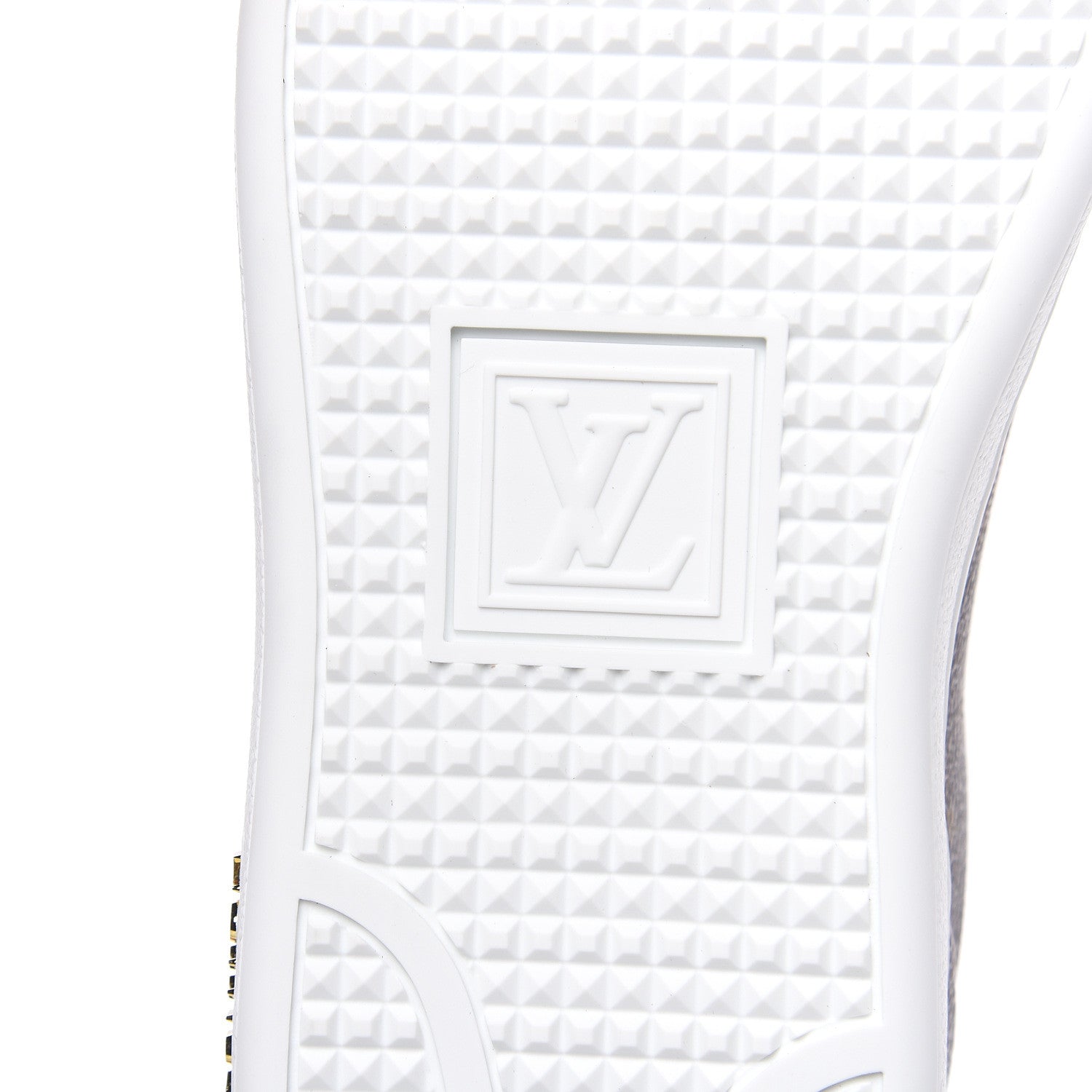 Louis Vuitton Calfskin Monogram LV Black Heart Sneakers 37 Cacao 6 of 9