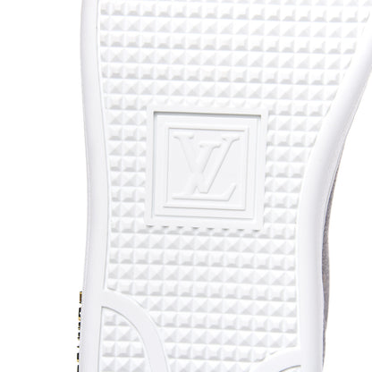 Louis Vuitton Calfskin Monogram LV Black Heart Sneakers 37 Cacao 6 of 9