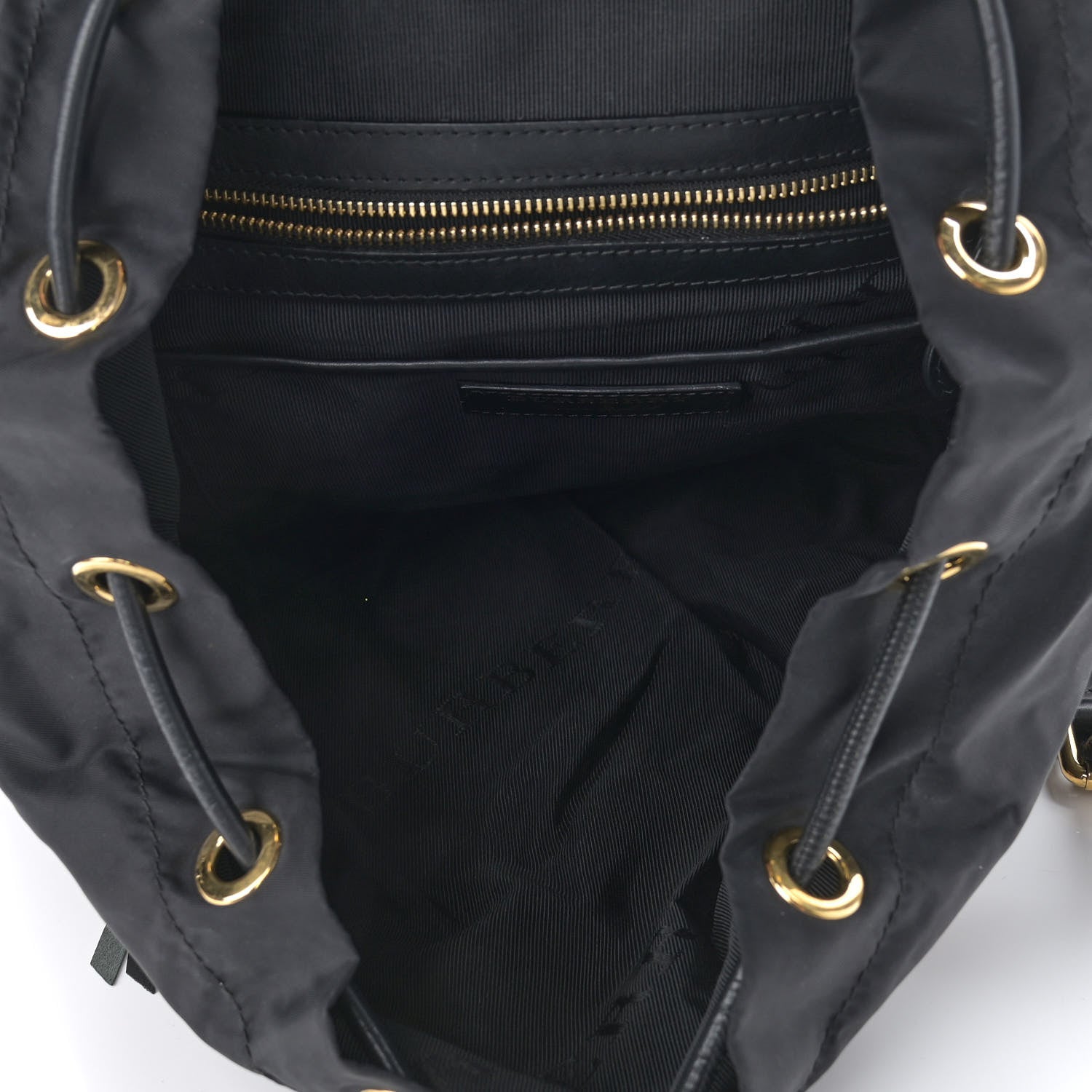 Burberry Nylon Large Rucksack Backpack Black 5 of 14