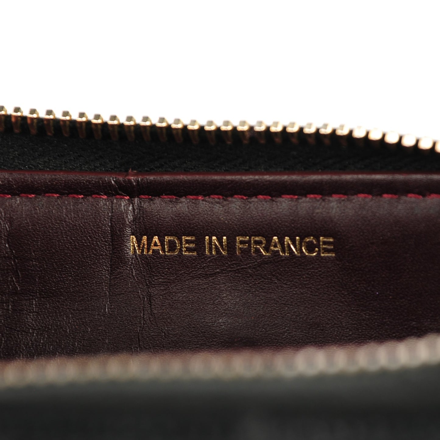 Caviar Quilted Large Gusset Zip Around Wallet Black