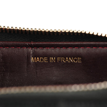 Chanel Caviar Quilted Large Gusset Zip Around Wallet Black 7 of 9