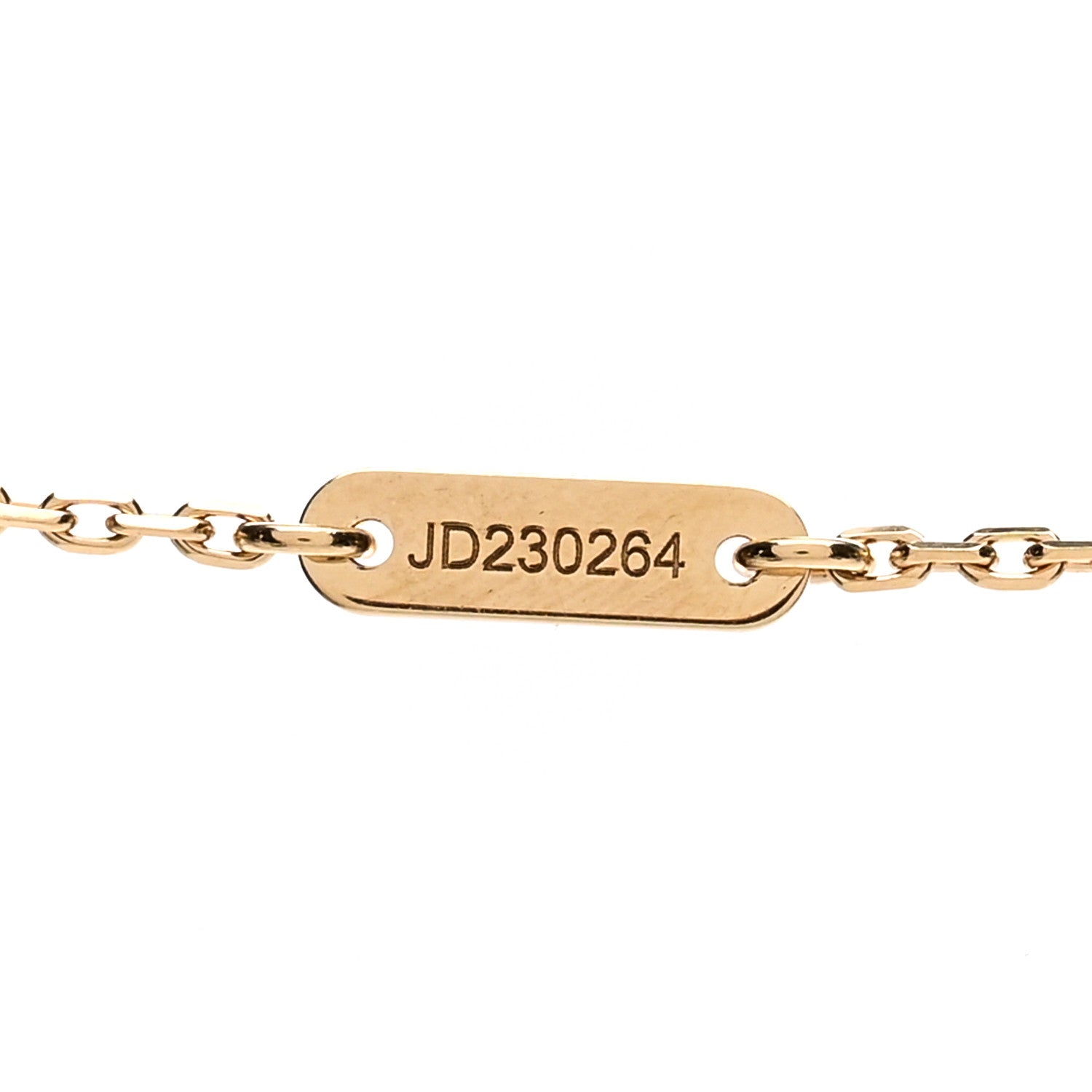 Van Cleef & Arpels 18K Yellow Gold Mother of Pearl Sweet Alhambra Butterfly Pendant Necklace 4 of 6