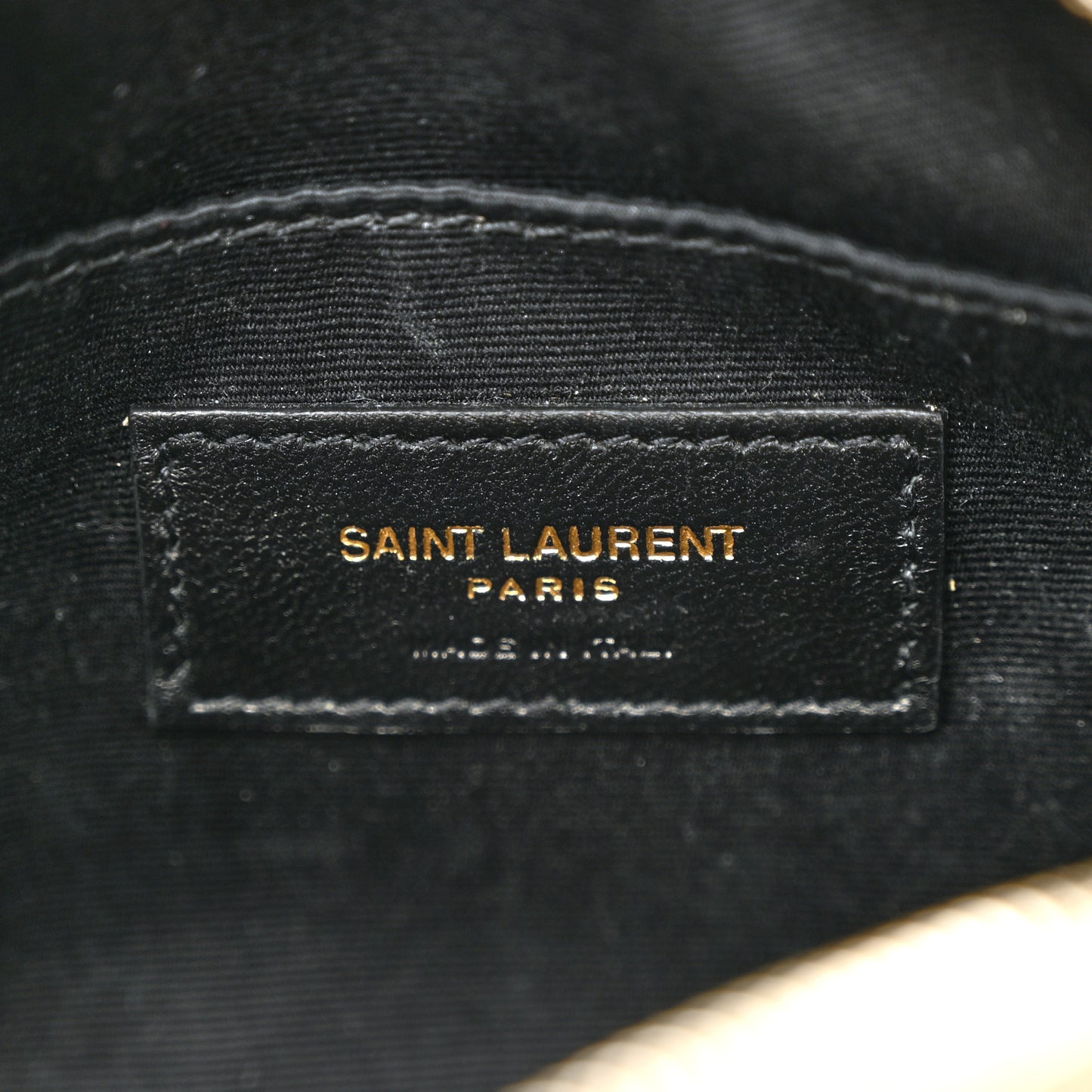 Calfskin Matelasse Monogram Lou Belt Bag Natural