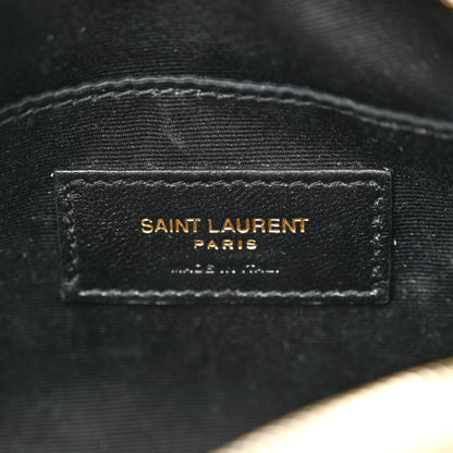Saint Laurent Calfskin Matelasse Monogram Lou Belt Bag Natural 6 of 10