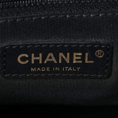Chanel Caviar Lambskin Quilted Casual Style Hobo Black 5 of 10