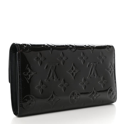Louis Vuitton Vernis Sarah Wallet Blue Nuit 3 of 6