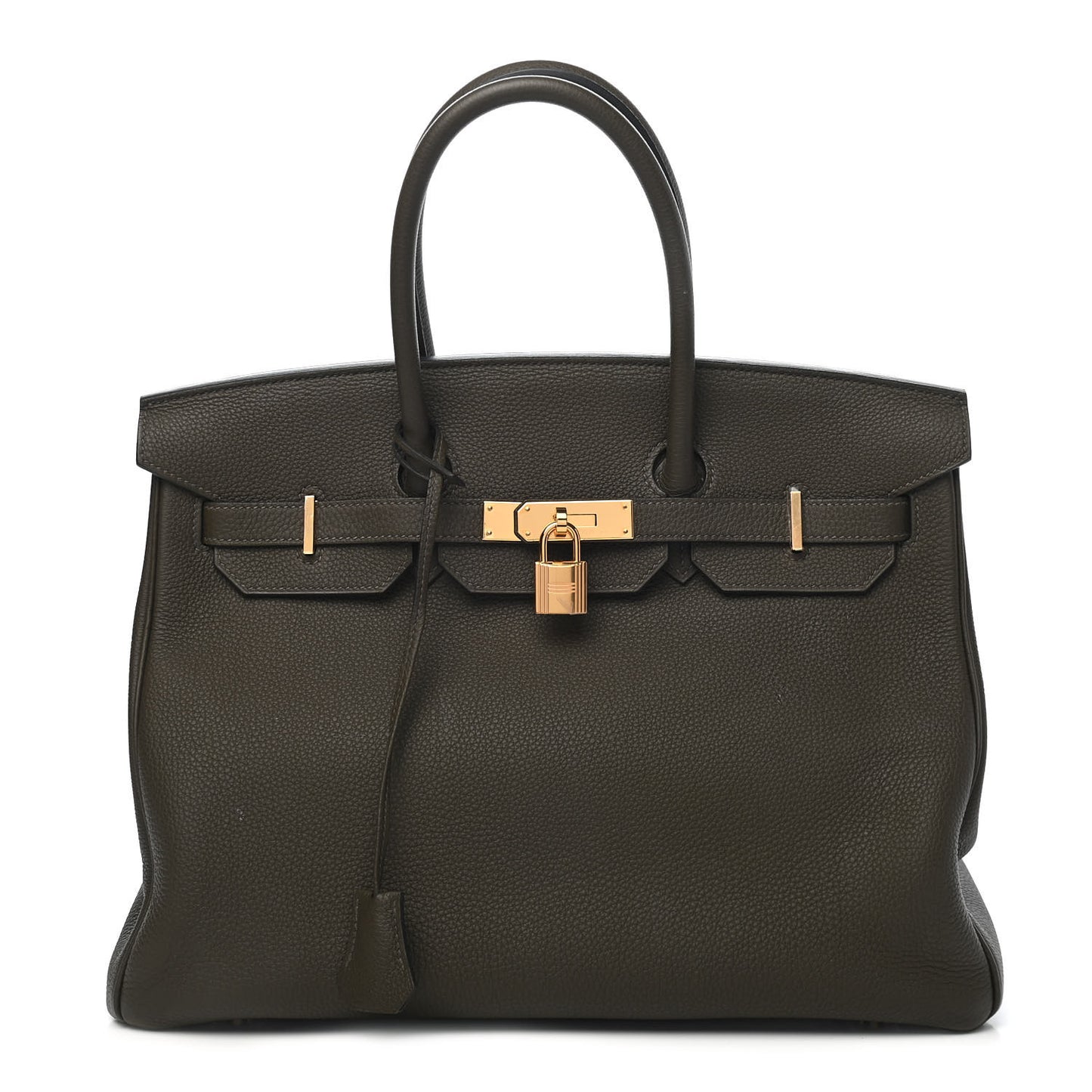 Togo Birkin 35 Vert De Gris