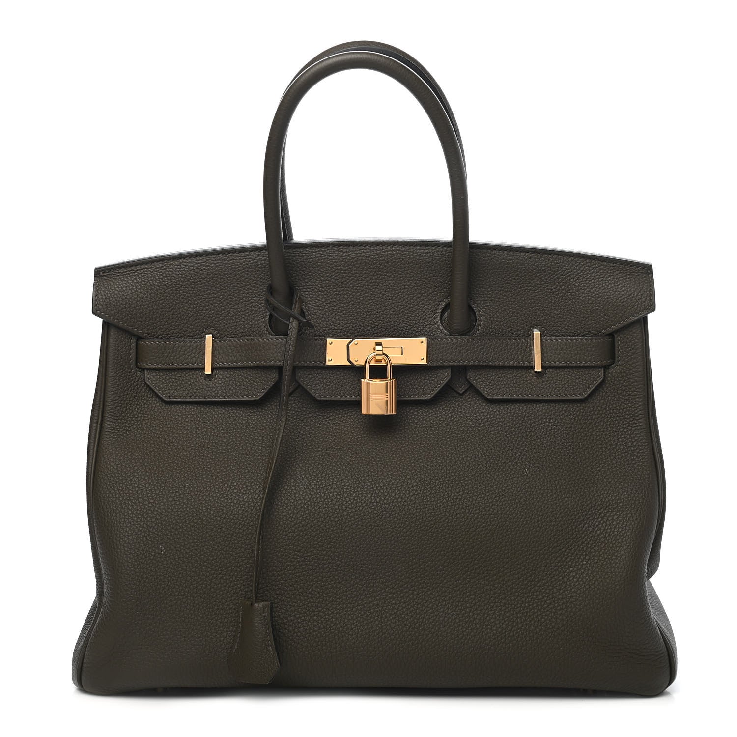 Hermes Togo Birkin 35 Vert De Gris 1 of 14