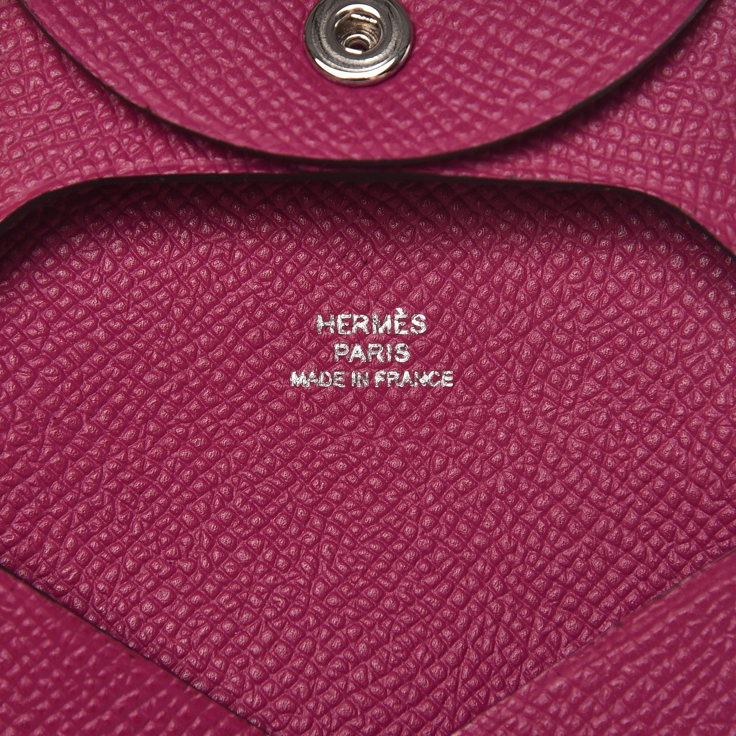 Hermes Epsom Bastia Coin Purse Rose Pourpre 5 of 8