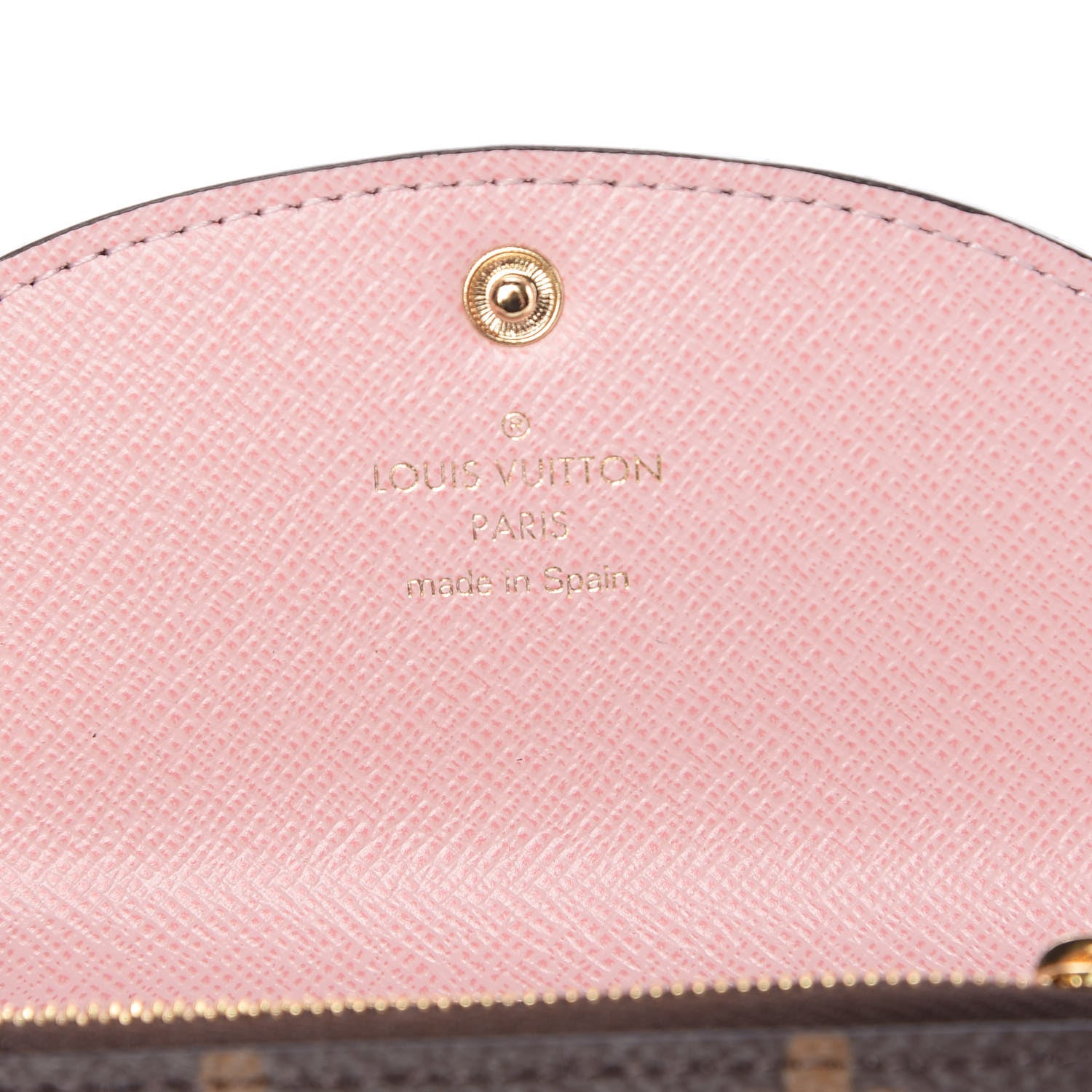 Louis Vuitton Monogram Rosalie Coin Purse Rose Ballerine 6 of 9