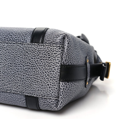 Louis Vuitton Lambskin Pixel Effect Biker MM Dark Denim 9 of 9