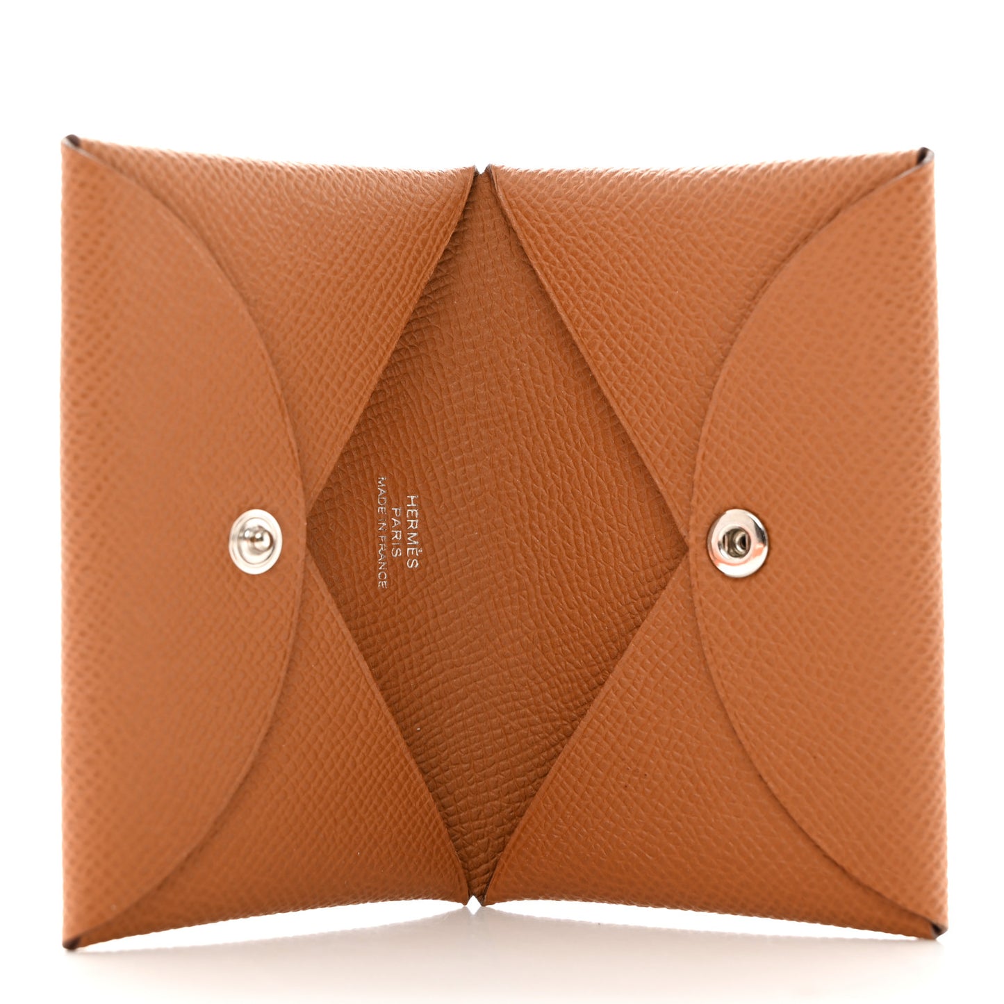 Epsom Calvi Card Case Gold