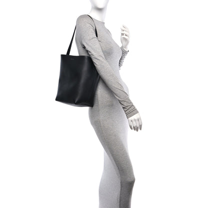 The Row Grained Calfskin Medium N/S Park Tote Black 2 of 10
