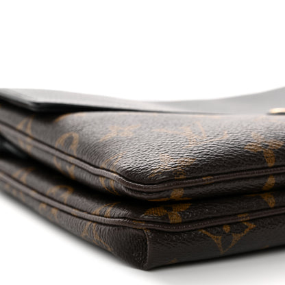 Louis Vuitton Monogram Twice Pochette Black 8 of 12