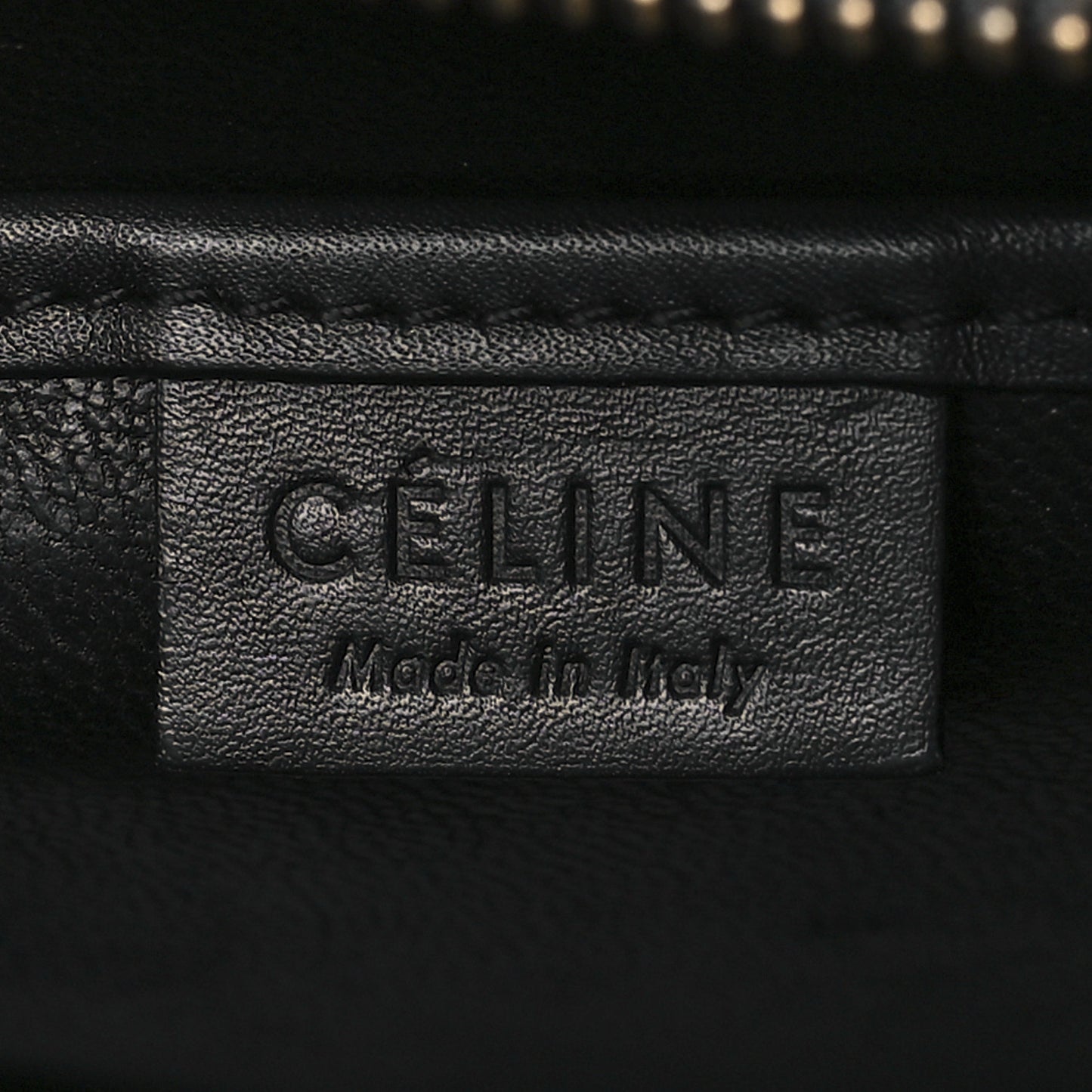 Smooth Calfskin Nano Luggage Black