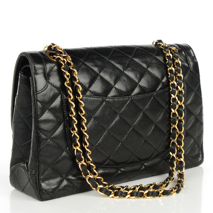 Chanel Lambskin Medium Double Flap Black 3 of 10