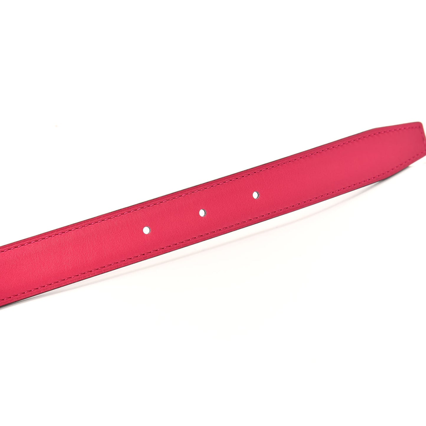 Swift Epsom 24mm Mini Constance H Belt 75 Rose Mexico Rouge H