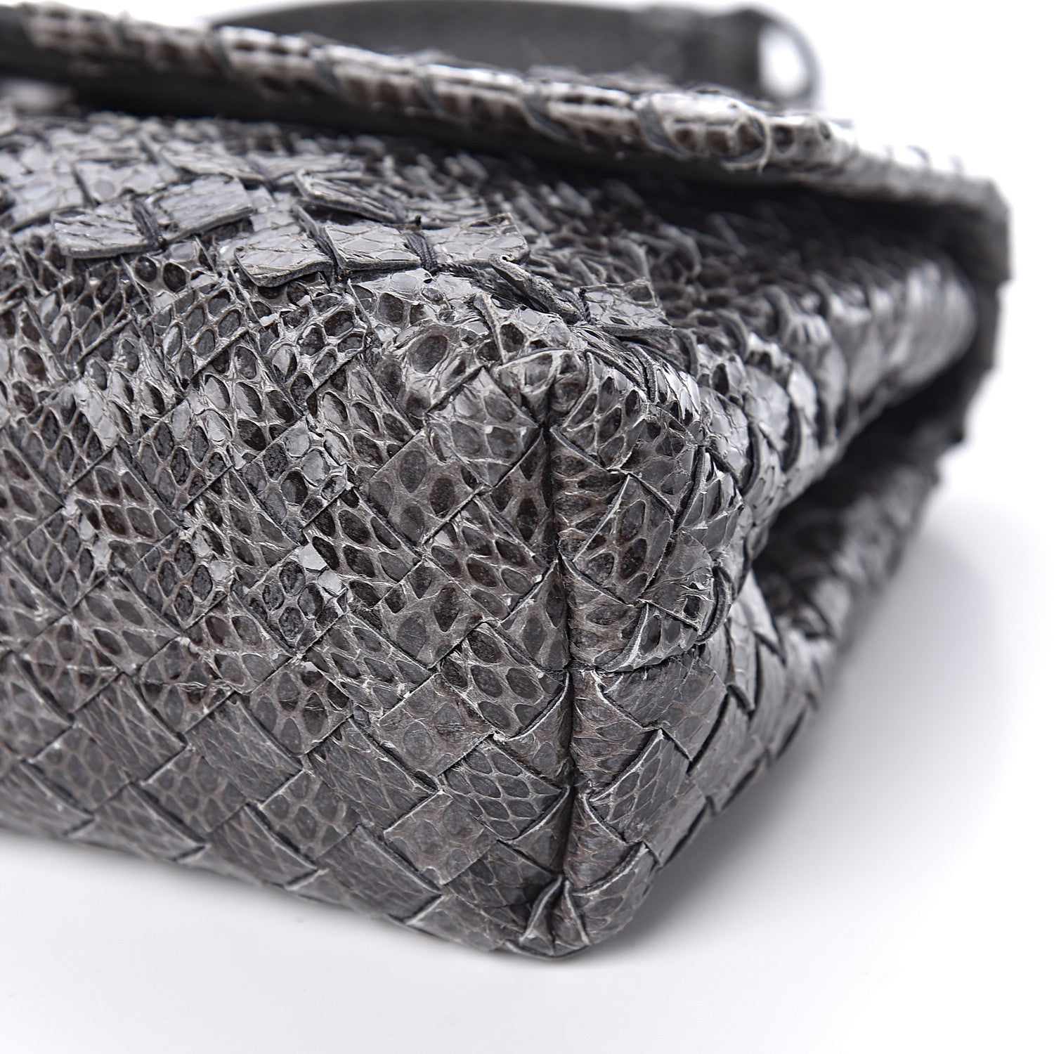 Bottega Veneta Ayers Intrecciato Baby Olimpia Light Grey 10 of 11