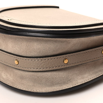 Chloe Calfskin Suede Small Nile Bracelet Bag Motty Grey 9 of 9