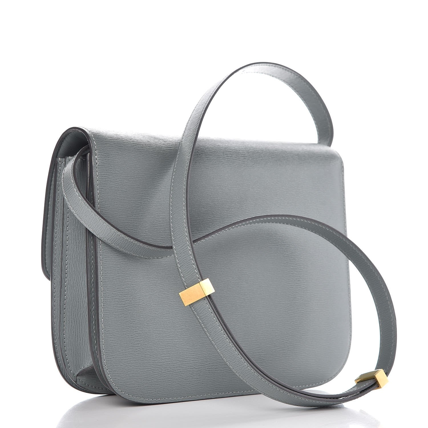 Celine Liege Calfskin Medium Classic Box Flap Bag Storm 3 of 7
