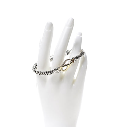 John Hardy Sterling Silver 18K Yellow Gold Asli Chain Bracelet 2 of 5