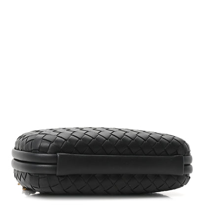 Bottega Veneta Nappa Intrecciato Chain Knot Clutch Black 4 of 9