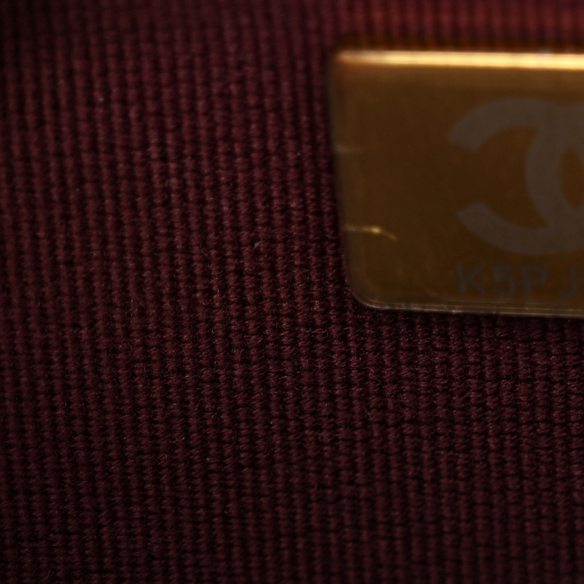 Caviar Quilted CC Turnlock Wallet On Chain WOC Burgundy
