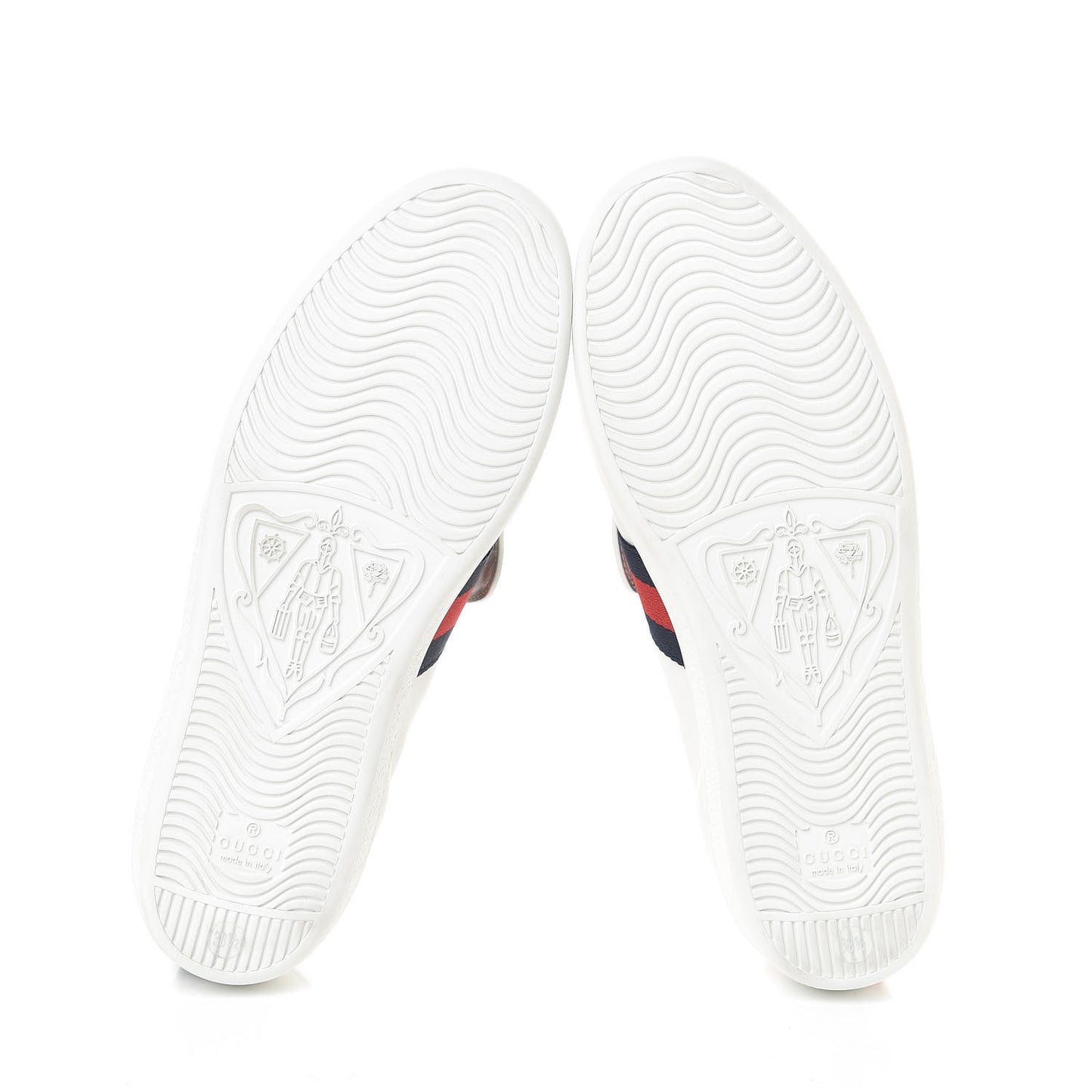 Calfskin Ayers Web Blind for Love Embroidered Womens Ace Sneakers 38.5 White