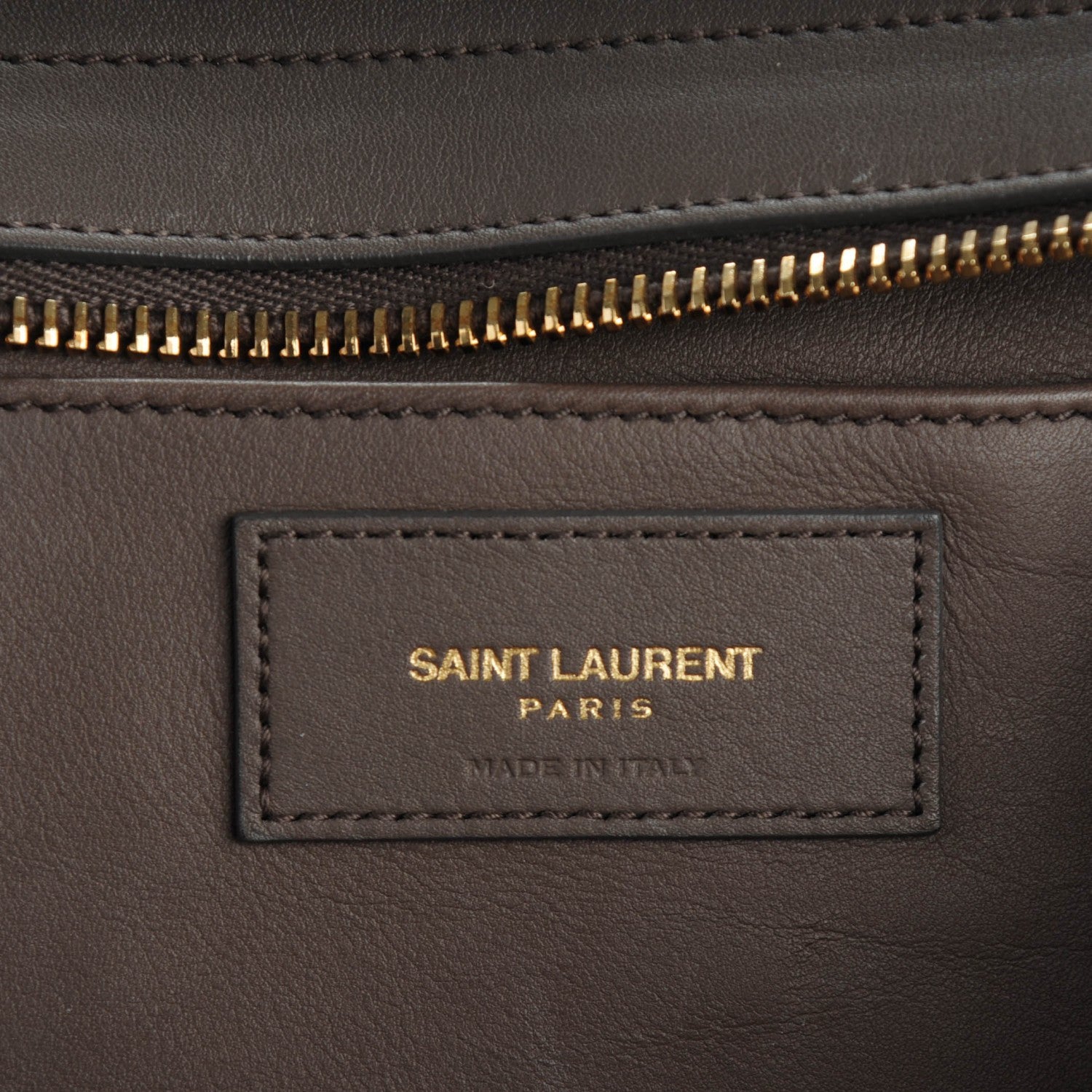 Saint Laurent Calfskin Small Classic Y Cabas Grey 6 of 7